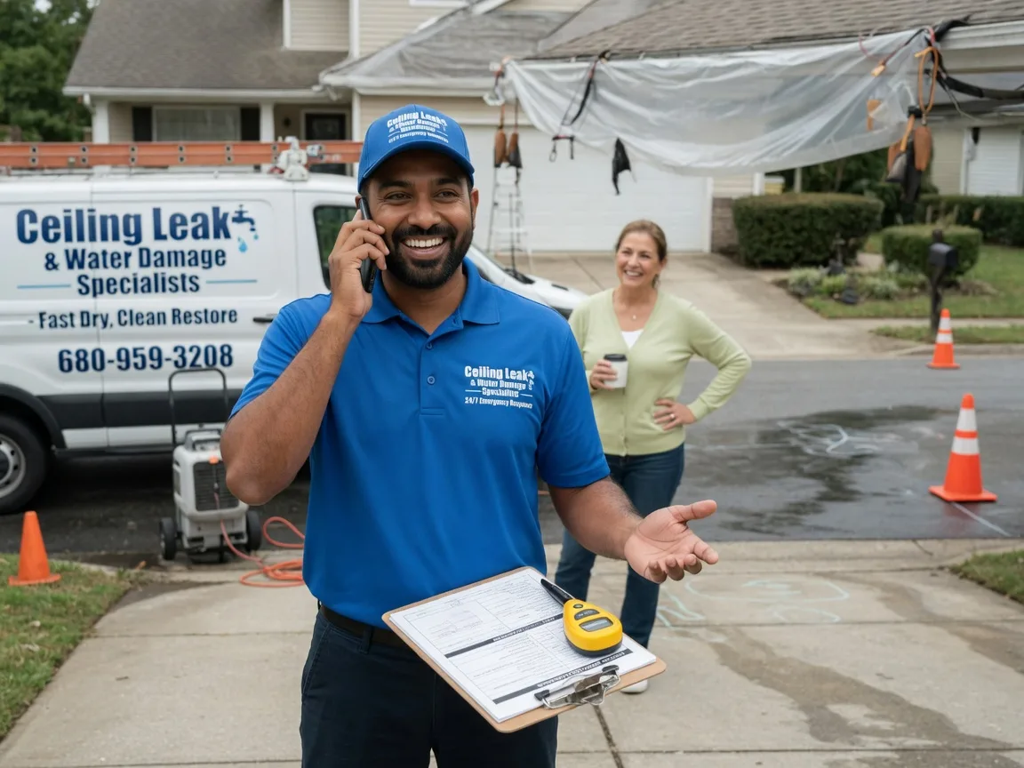 Ceiling Leak Cleanup Bloomingdale, NJ FAQs